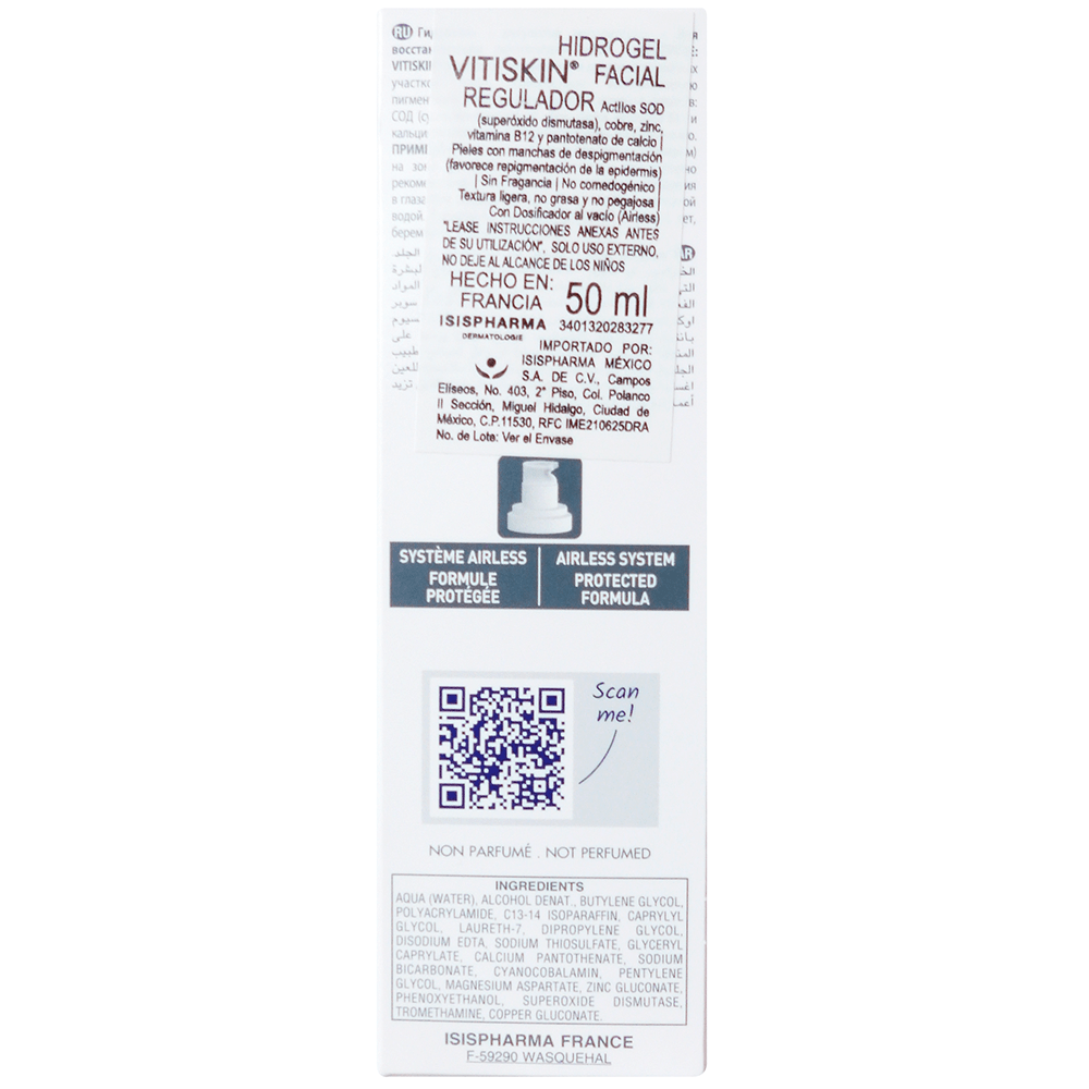 Vitiskin 50 Ml Hidrogel Vitiligo Igual Que Dermacrom
