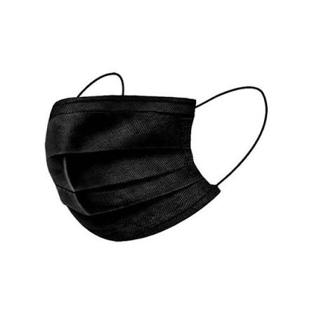 Cubre Bocas Termosellado Negro Pieza