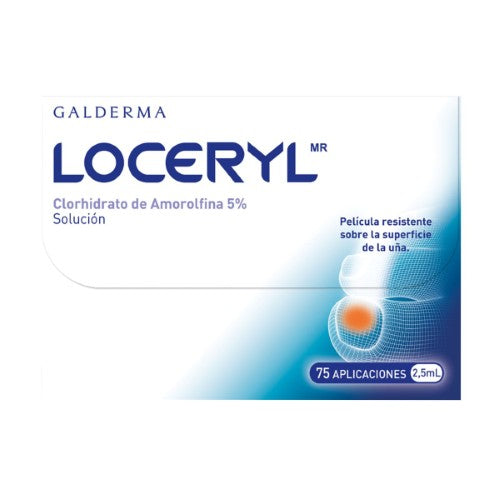 Loceryl 5% Solucion 2.5 Ml