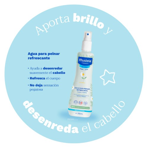 Agua Mustela Para Peinar Refrescante 200 Ml