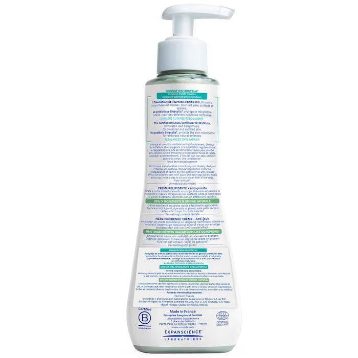 Crema Mustela Stelatopia + Relipidizante 300 Ml