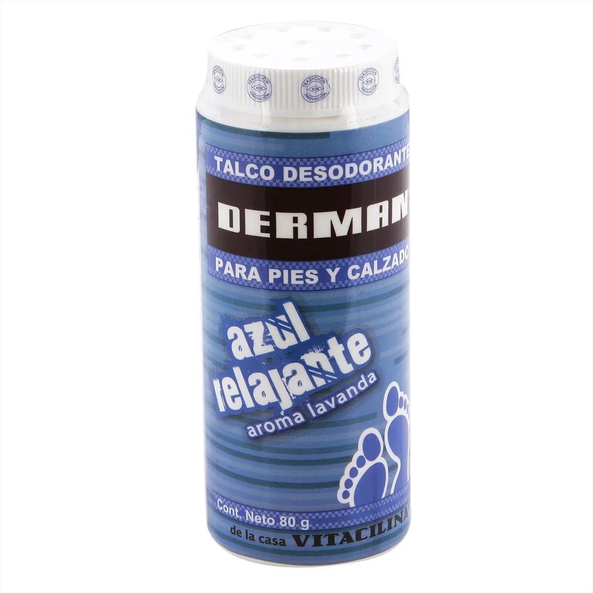 Derman Talco Desodorante 80 G