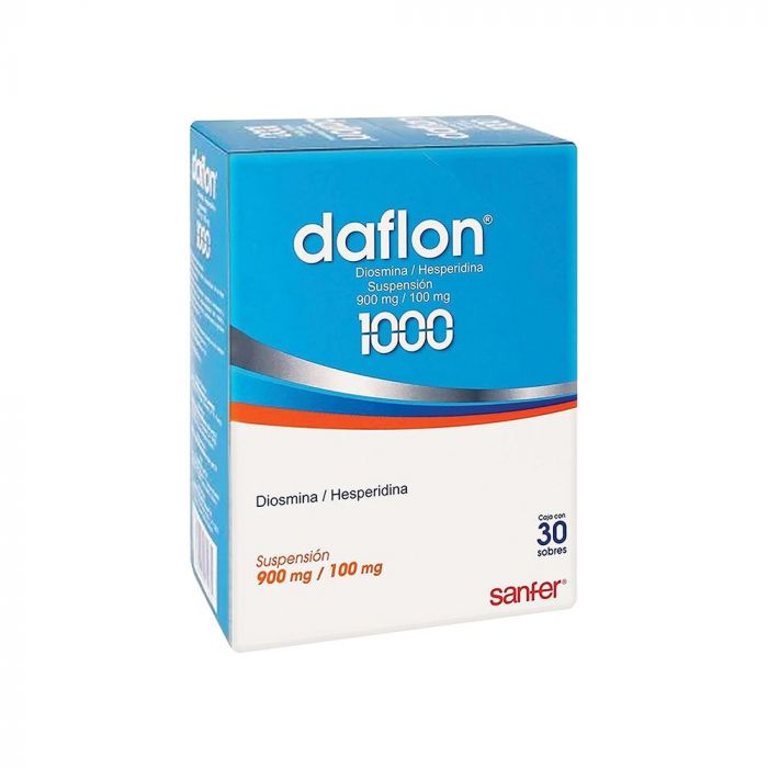 Daflon 1000 900/100 Mg 30 Sobres 10 Ml Suspencion