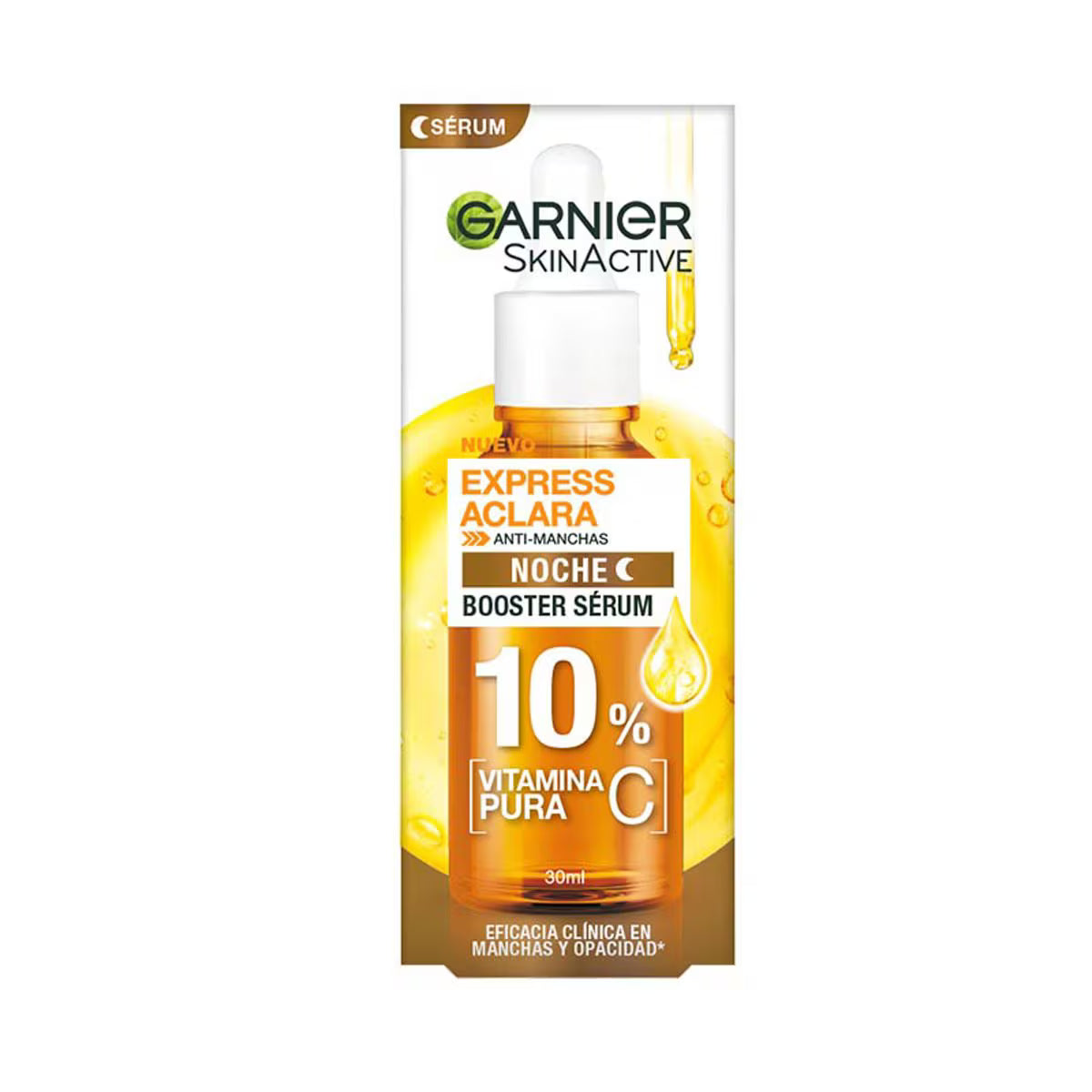 Serum Booster Garnier Express Aclara 10% Vitamina C 30 Ml