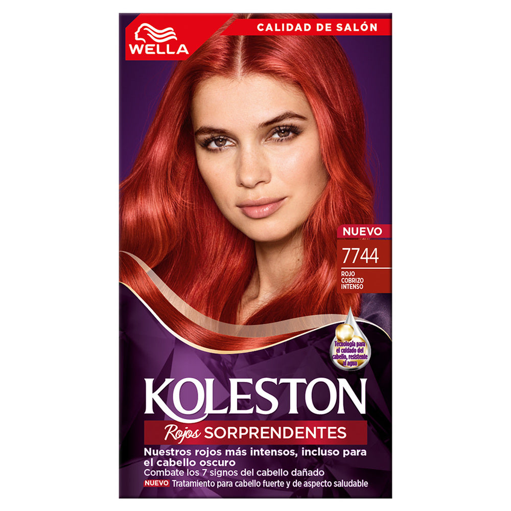 Tintes Kol Crema Rojo Cobrizo Intenso 7744