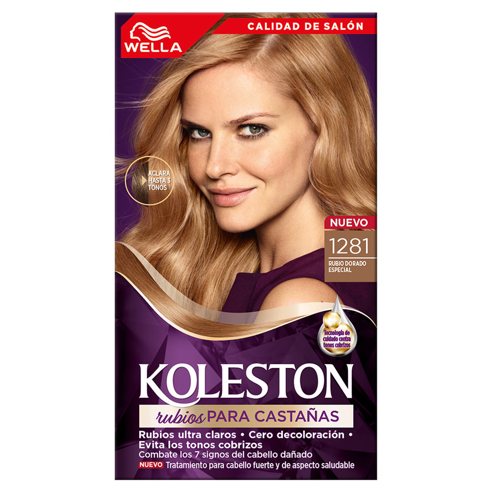 Tinte Koleston Rubio Dorado Especial 1281