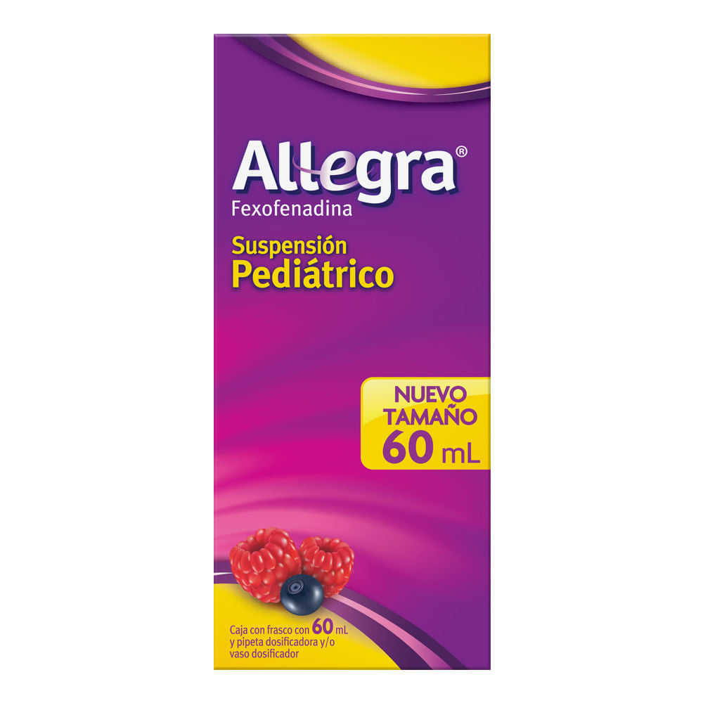 Allegra Suspension Pediatrica Frasco De 60 Ml