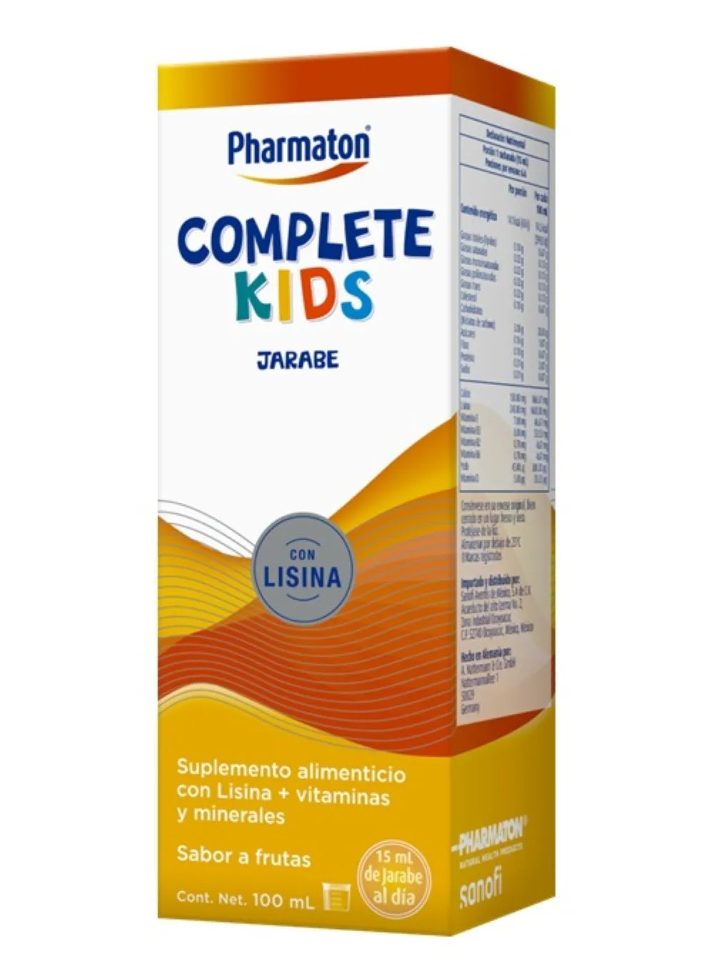 Pharmaton Complete Kids Jarabe 100 Ml