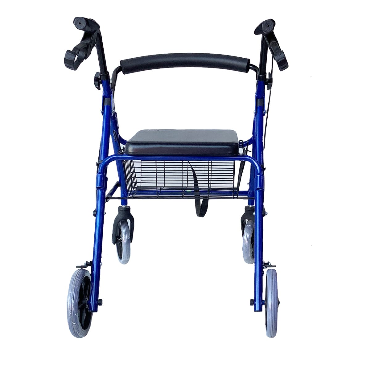 Andadera Rollator Azul Con Canastilla Llanta 8X1