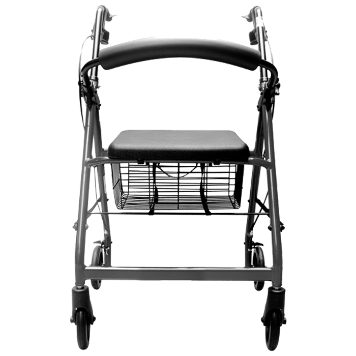 Andadera Rollator Titanium Con Canastilla Llanta 8X1