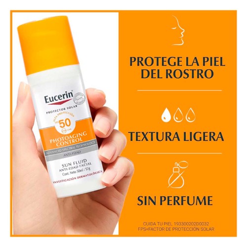 Bloqueador Eucerin Anti-Edad Fps 50 50 Ml