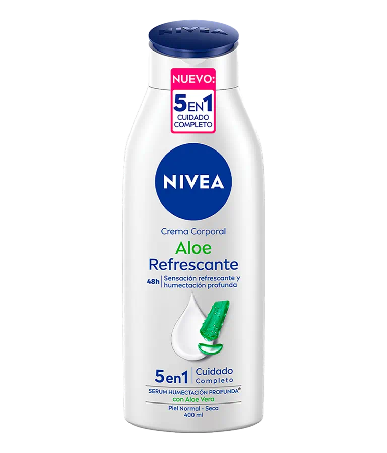 Crema Nivea Corporal Aloe Refrescante 400 Ml