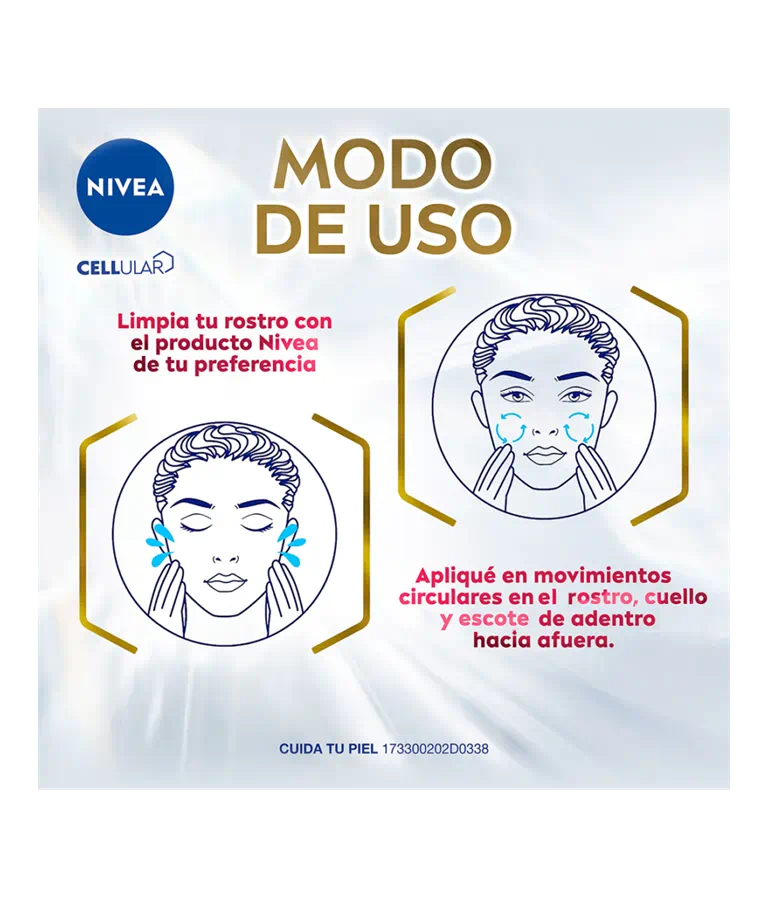 Crema Nivea Luminous 630 Anti Manchas Noche Reparadora Rostro Cuello Escote 50 Ml