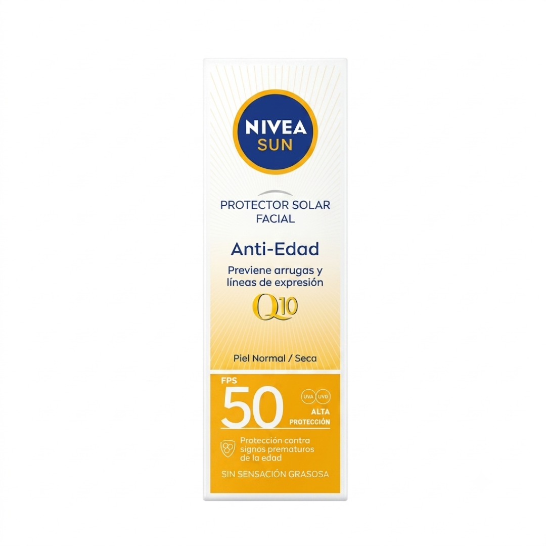 Protector Nivea Sun Facial Anti-Edad Fps 50 50 Ml