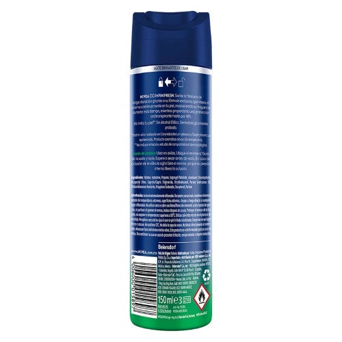 Desodorante Nivea Men Fresh Sensation 48 Hr Aerosol 150 Ml
