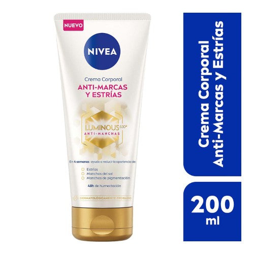 Crema Corporal Nivea Anti-Manchas Y Estrias 200 Ml