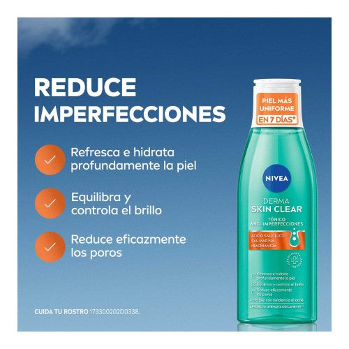 Skin Clear Tonico Nivea Anti-Imperfecciones 200 Ml