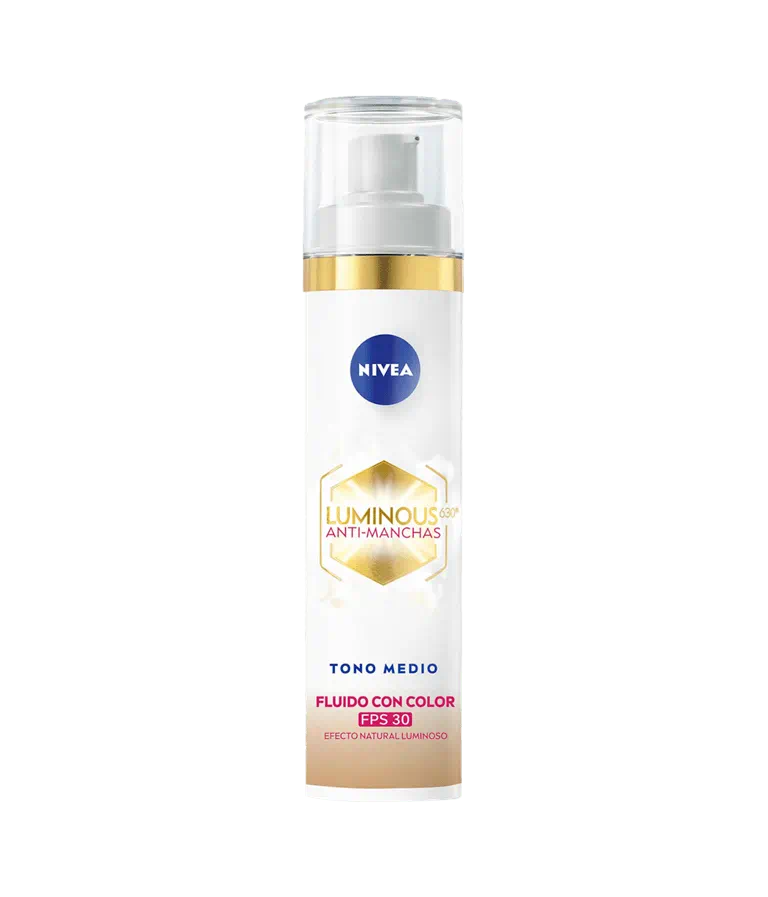 Fluido Nivea Luminous 630 Antimanchas Color Fps 3 En 1 40 Ml