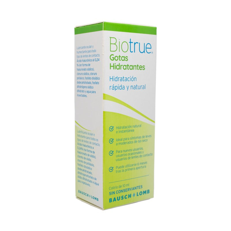 Biotrue Gotas Hidratantes 10 Ml