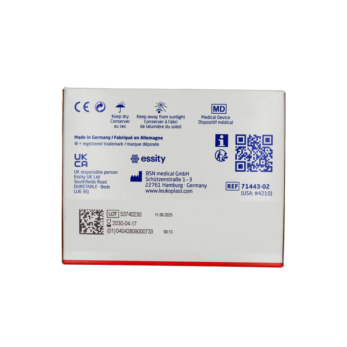 Parche Hypafix 10 X 10 Cm Bsn