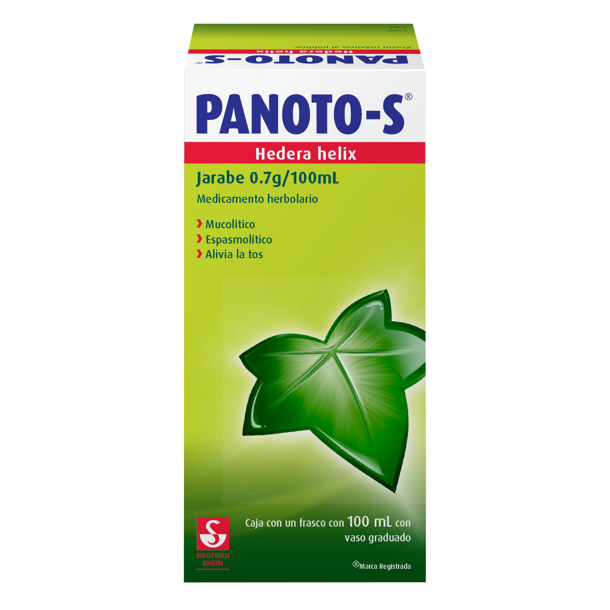 Panoto-S 100 Ml - Frasco Con Jarabe (Hedera Helix)