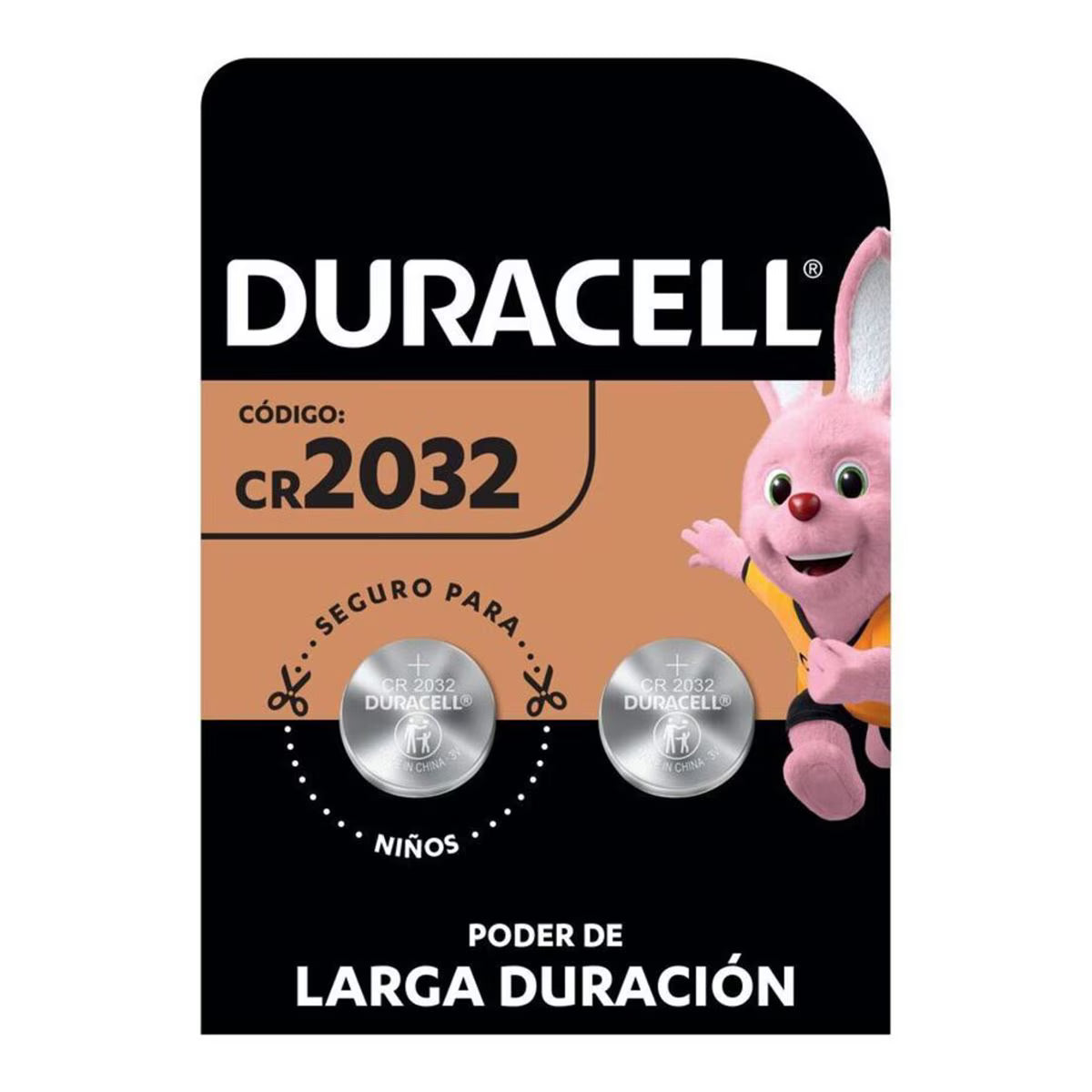 Pila/Bateria Duracell De Litio Cr2032 Con 2 Piezas