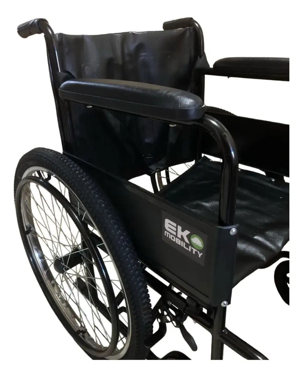 Wxc20Neffcp Silla De Ruedas 20 Negra Fija/Fija Acero Neumatica