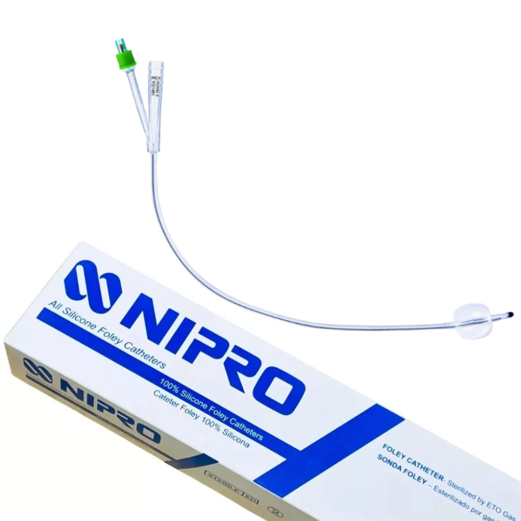 Sonda Foley Silicon 2 Vias Globo 5 16 Fr Nipro Sf-2Ws16Fr-C