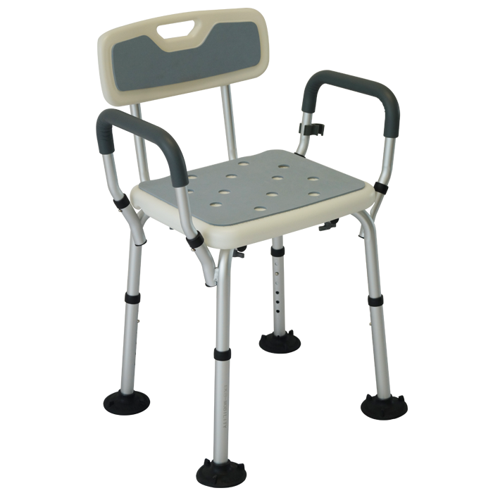 Ed500901F Silla Ducha Con Descansa Brazo Abatible