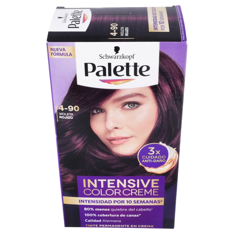 Tinte Palette Color Crema Violeta Rojizo 4-90 7702045554144, 3