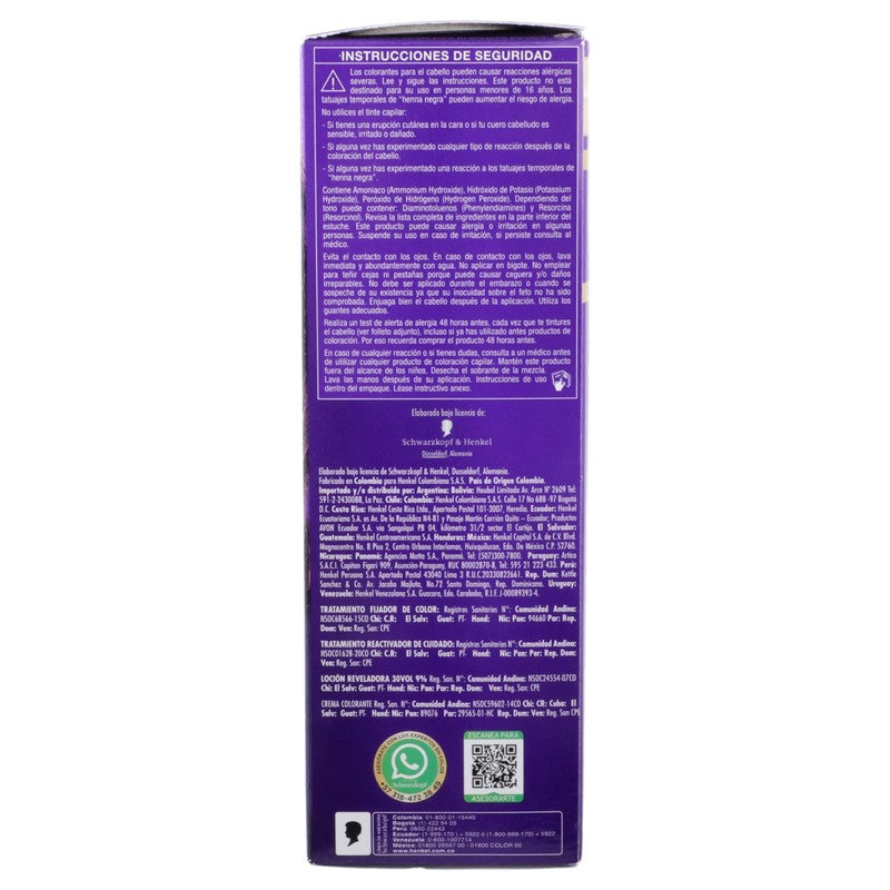 Tinte Palette Color Crema Violeta Rojizo 4-90 7702045554144, 5