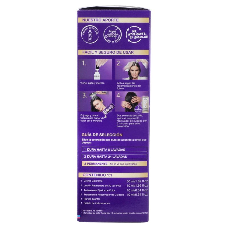 Tinte Palette Color Crema Violeta Rojizo 4-90 7702045554144, 8