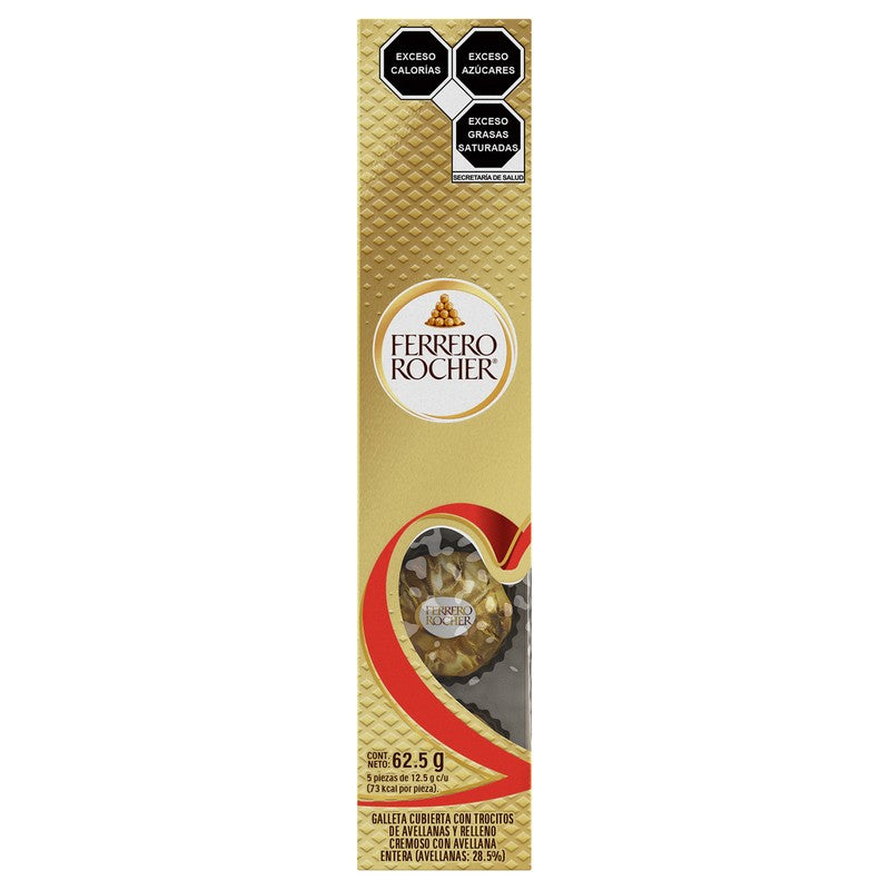 Chocolate Ferrero Rocher San Valentin Con 5 62.5 G 8000500465509