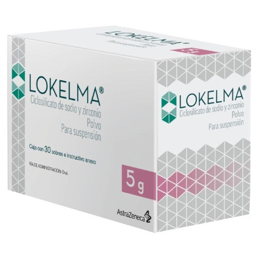 Lokelma 5 G Polvo Para Suspension Con 30 Sobres