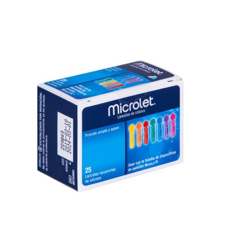 Ascensia Microlet Lancetas Con 25 Bayer