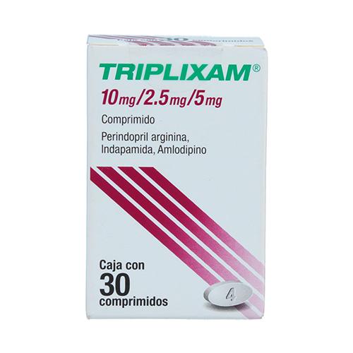 Triplixam 10/2.5/5 Mg Con 30 Comprimidos