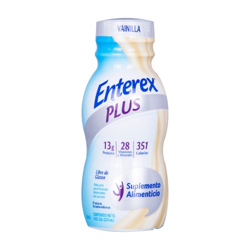 Enterex Plus Vainilla Suplemento Alimenticio 237 Ml