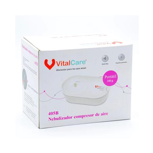 Nebulizador De Piston Mini Vitalcare 405B Con Mascarilla Adulto Y Pediatrico