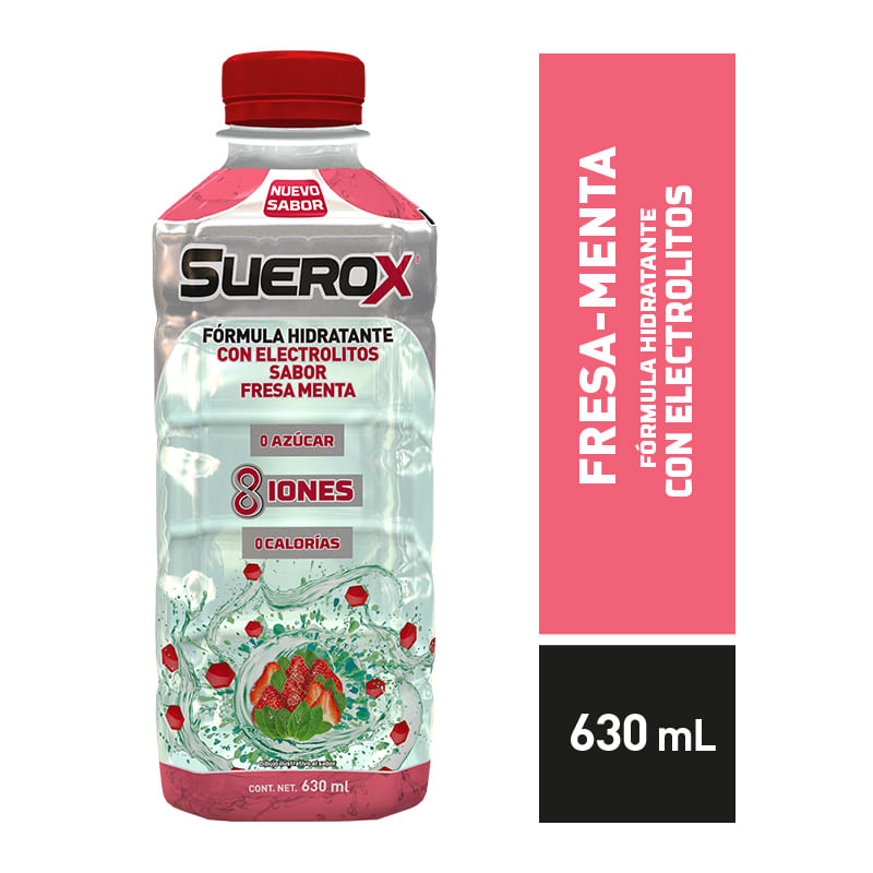 Suerox Fresa Menta 630 Ml