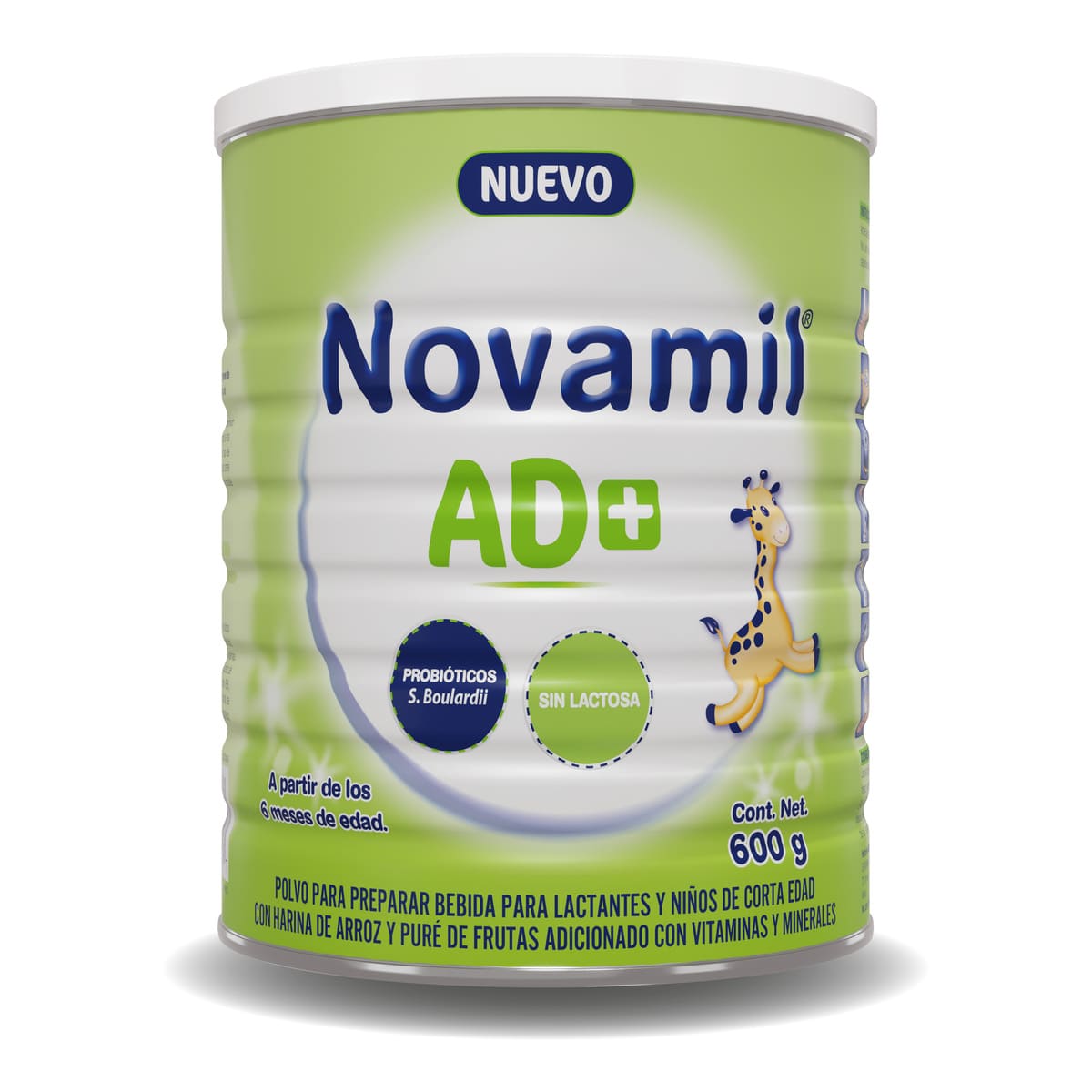 Novamil Ad+ Sin Lactosa Formula Lactea 600 G
