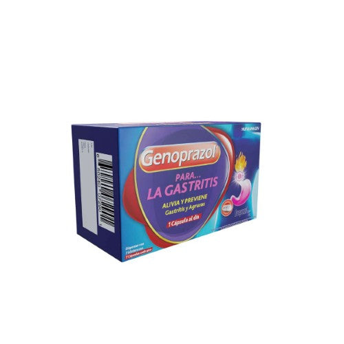 Genoprazol 20 Mg Con 7 Blister Con 7 Capsulas C/U