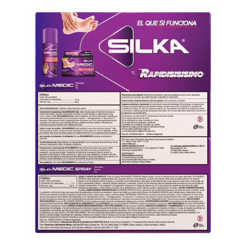 Silka Medic Gel Tubo 30 G + Spray 150 Ml