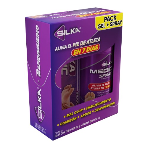 Silka Medic Gel Tubo 30 G + Spray 150 Ml