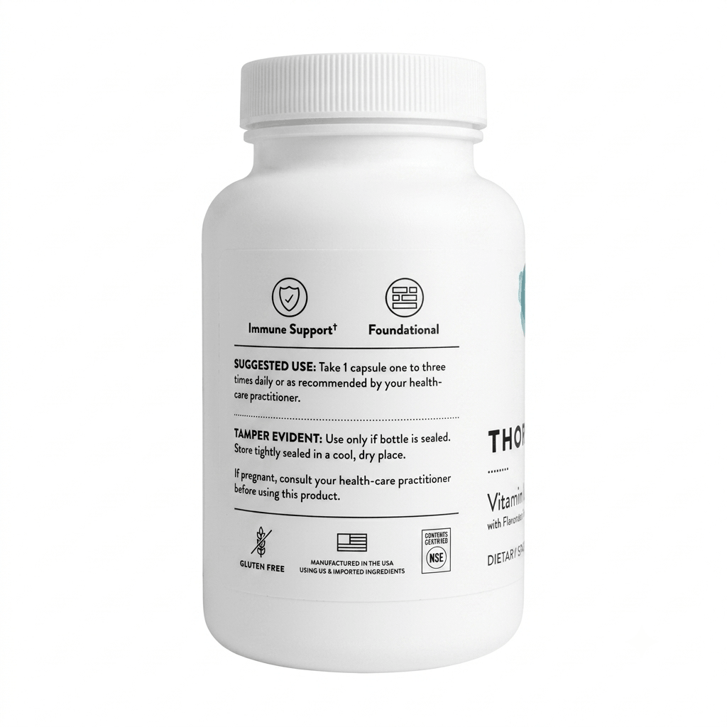 Thorne Vitamina C Con Flavonoides 90 Capsulas