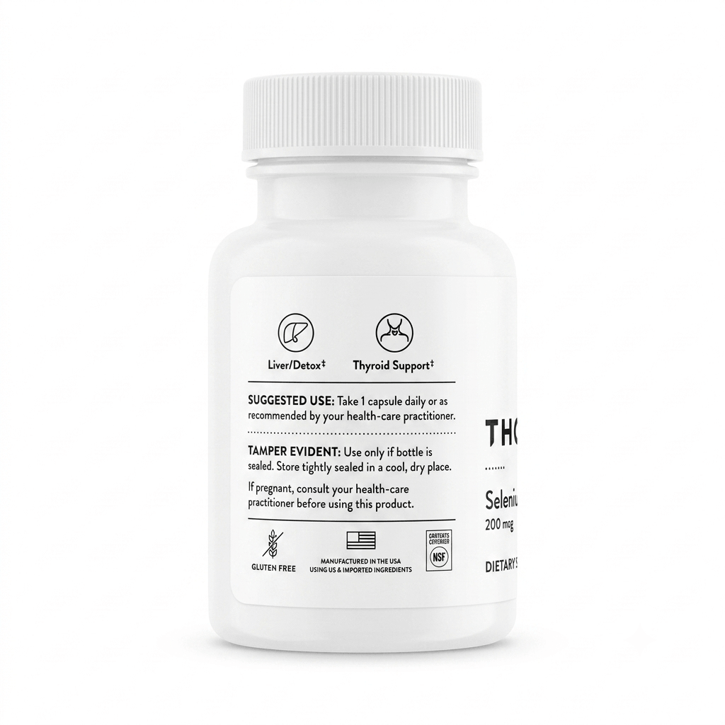 Thorne Selenometionina 200 Mcg 60 Capsulas