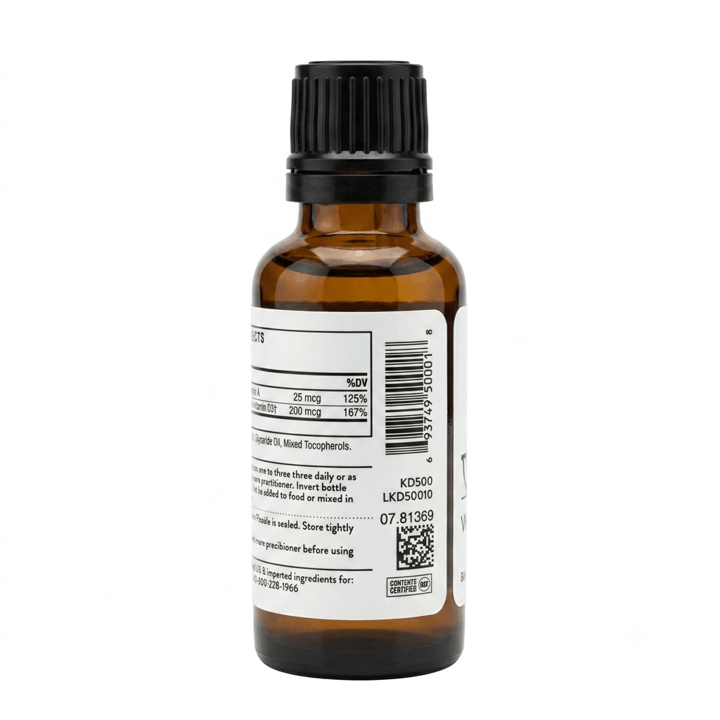 Thorne Vitaminas D Y K2 30 Ml