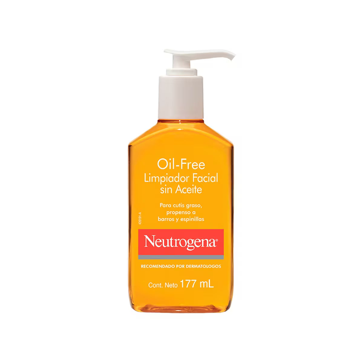 Limpiador Facial Neutrogena Oil-Free Acne Wash 177 Ml