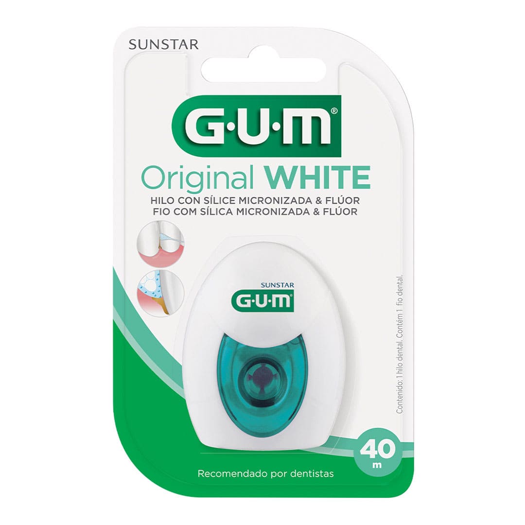 Hilo Dental  Gum Original White 40 Metros 