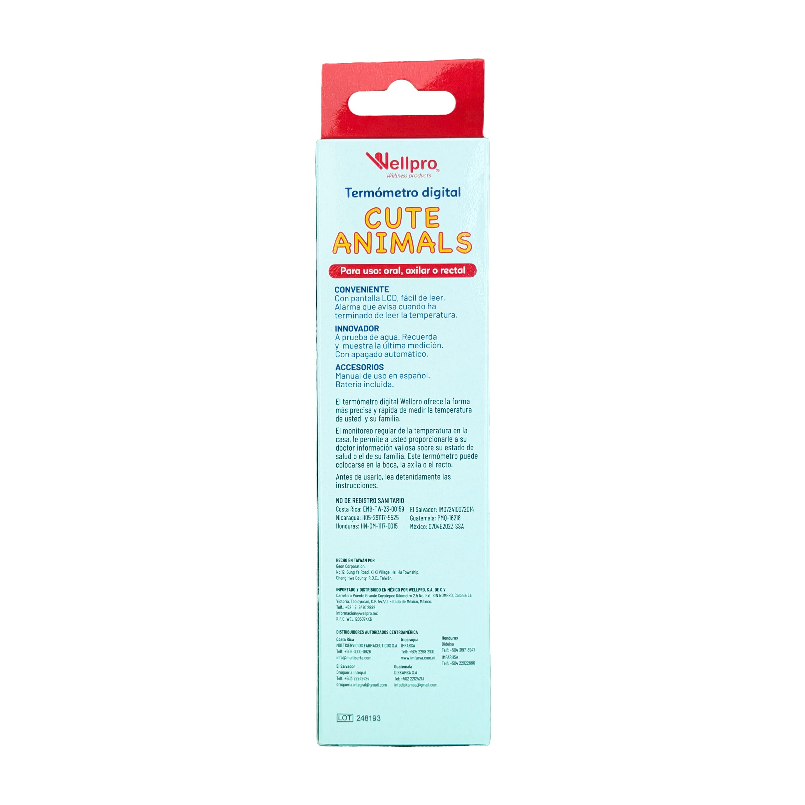 Termometro Digital Infantil Cute Animals Cerdito