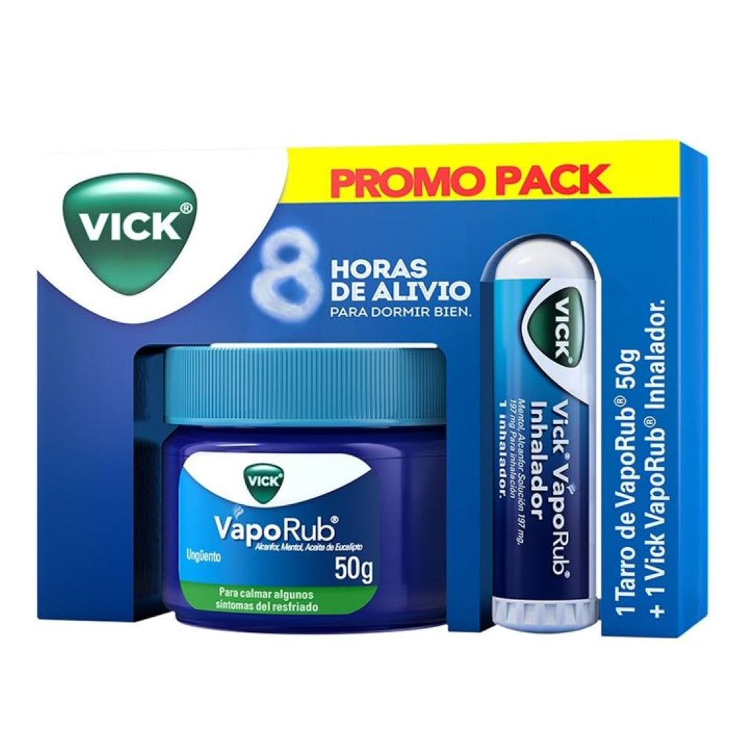 Vaporub Ung 50 G+ Inhalador Gotas